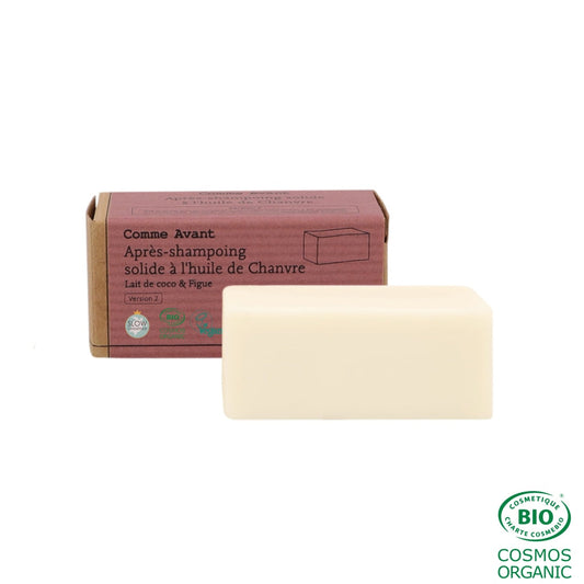Comme Avant - Solid Conditioner - Hemp Oil, Coconut Milk and Fig - Sulfate Free