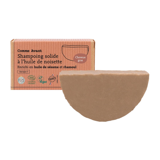 Comme Avant - Solid Shampoo with Sesame Oil and Rhassoul - Oily Hair - Sulfate Free