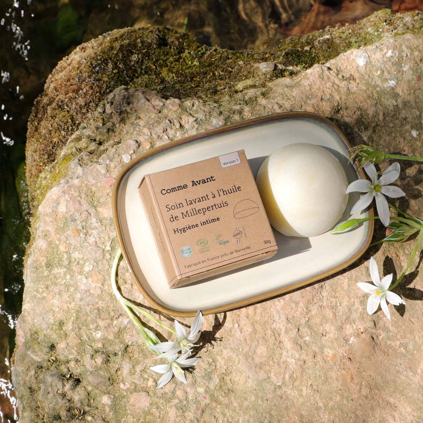 Comme Avant - Solid Intimate Hygiene Cleansing Treatment with St. John's Wort Oil - 50g