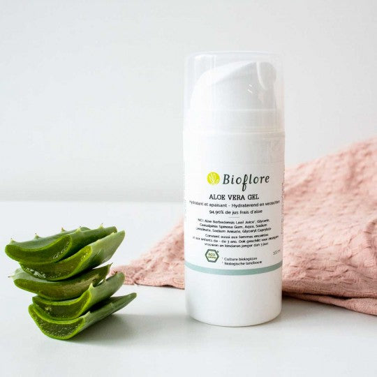 Bioflore - Gel Aloe Vera - Visage, Cheveux et corps - 100 ml