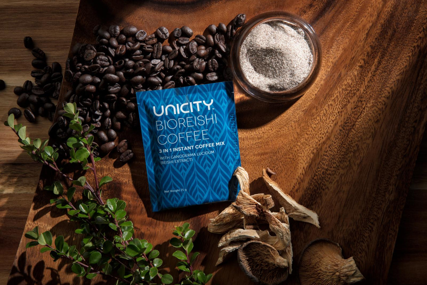 Unicity - Café BioReishi - Café Instantané 3 en 1