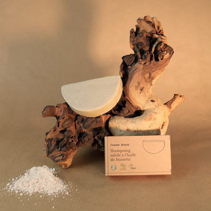 Comme Avant - Solid Shampoo with Hazelnut Oil - Normal Hair - Sulfate Free