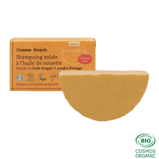 Comme Avant - Solid Shampoo with hazelnut oil - Dry Hair - Sulfate Free