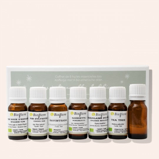 Bioflore - Winter essentials - Box of 7 organic essential oils