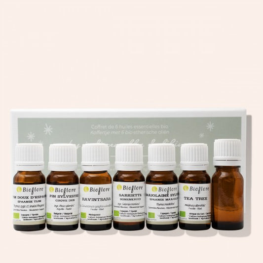 Bioflore - Winter essentials - Box of 7 organic essential oils