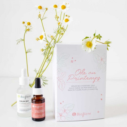 Bioflore - Ode to spring box - 3 organic facial treatments